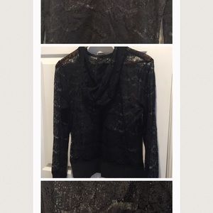 Forever 21 Lace hoodie